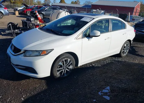 2013 Honda Civic Ex from USA, damaged, VIN 19XFB2F84DE294500